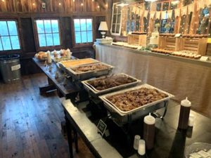 Johnny B's Catering Setup