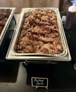 Pulled Pork at Catered Event